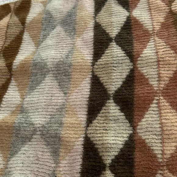 Gap Argyle rabbit, hair wool scarf - Picture 6 of 8